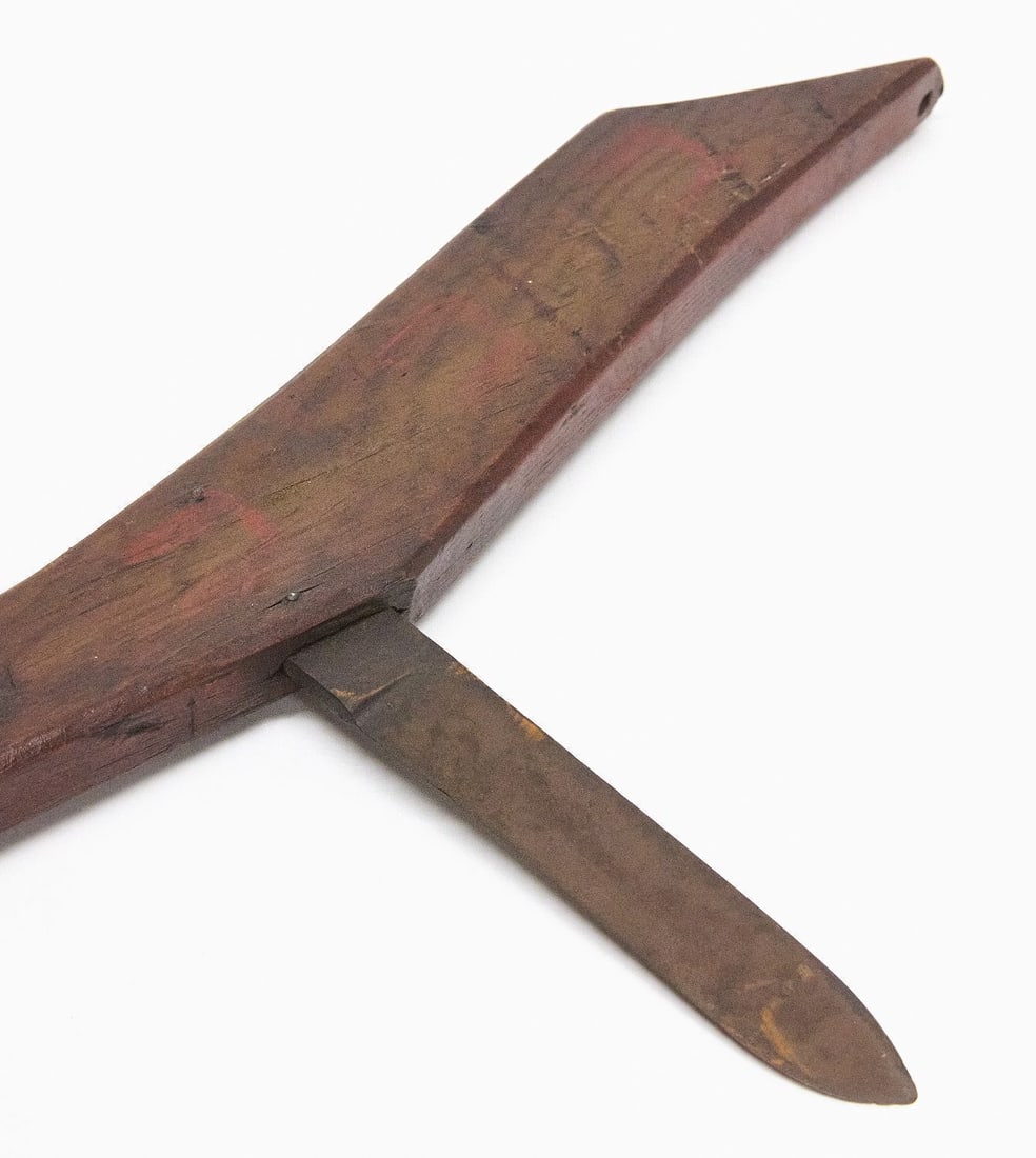 Native American Gun Stock War Club - 3