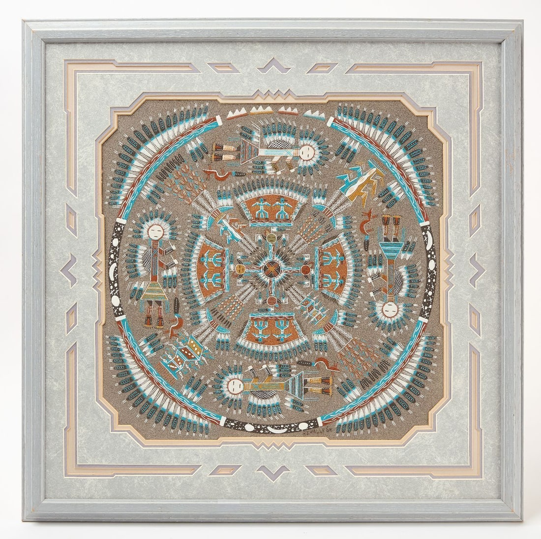 Two Navajo Sand Paintings - 2
