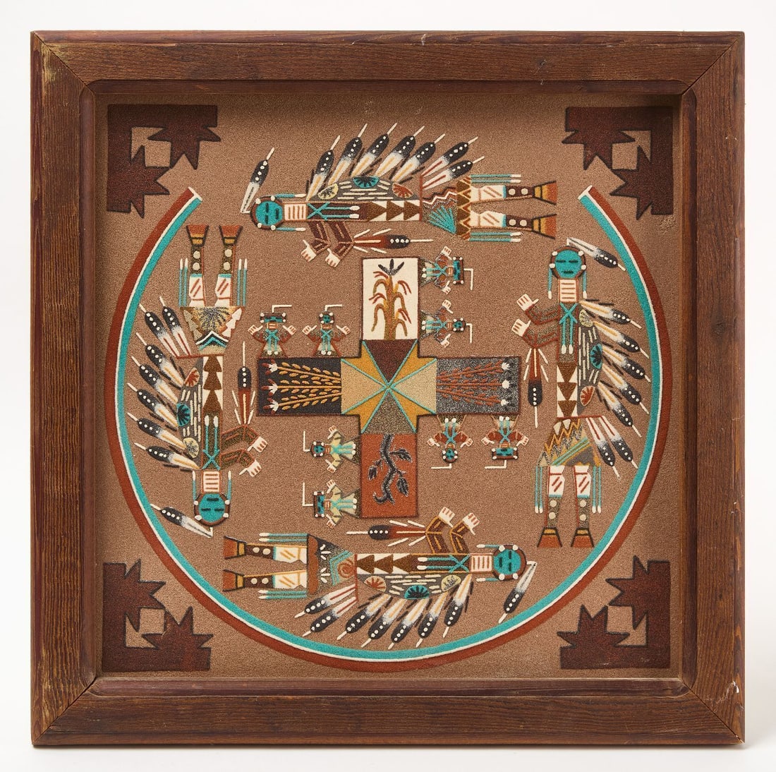 Two Navajo Sand Paintings - 4