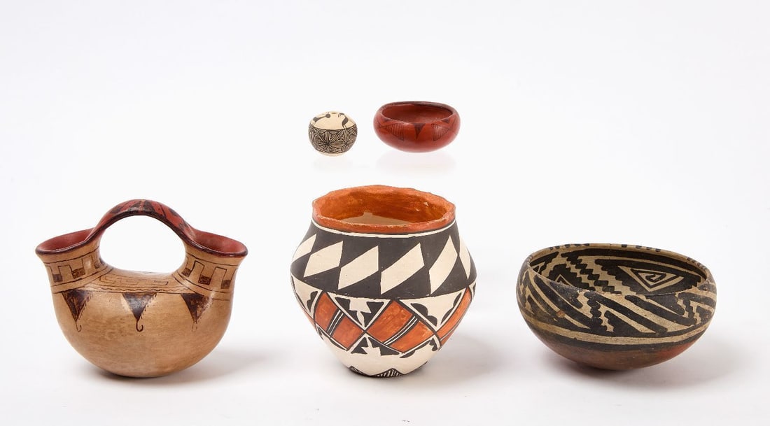 Group of Southwestern Pueblo Pottery - 2
