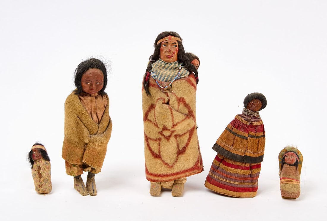 Group of Trade Post Dolls (1 of 2)