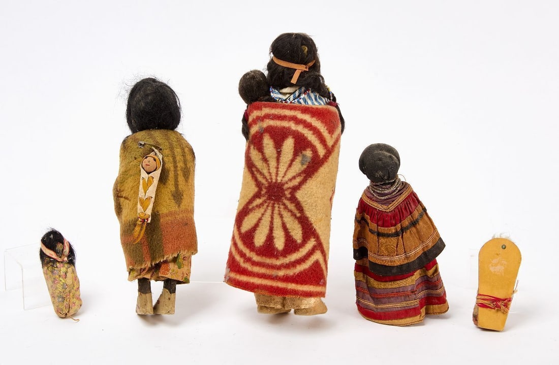 Group of Trade Post Dolls - 2