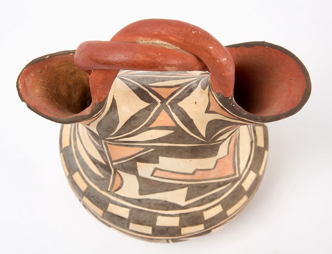 Isleta Polychrome Wedding Vase - 3