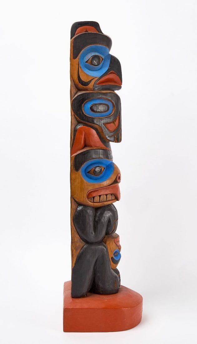 Rich Lavalle Painted Totem - 2