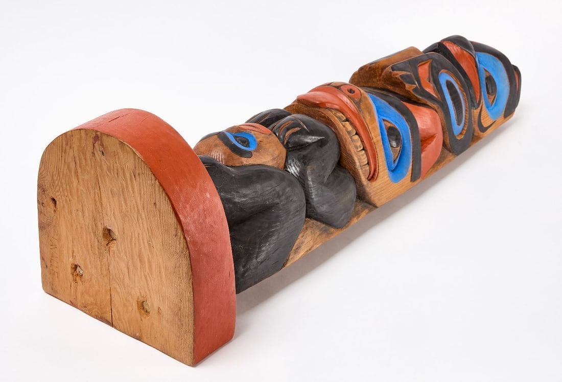 Rich Lavalle Painted Totem - 5