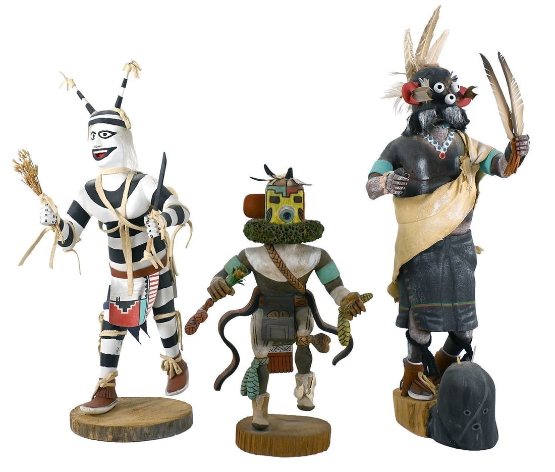 Group of Six Kachina Dolls - 3