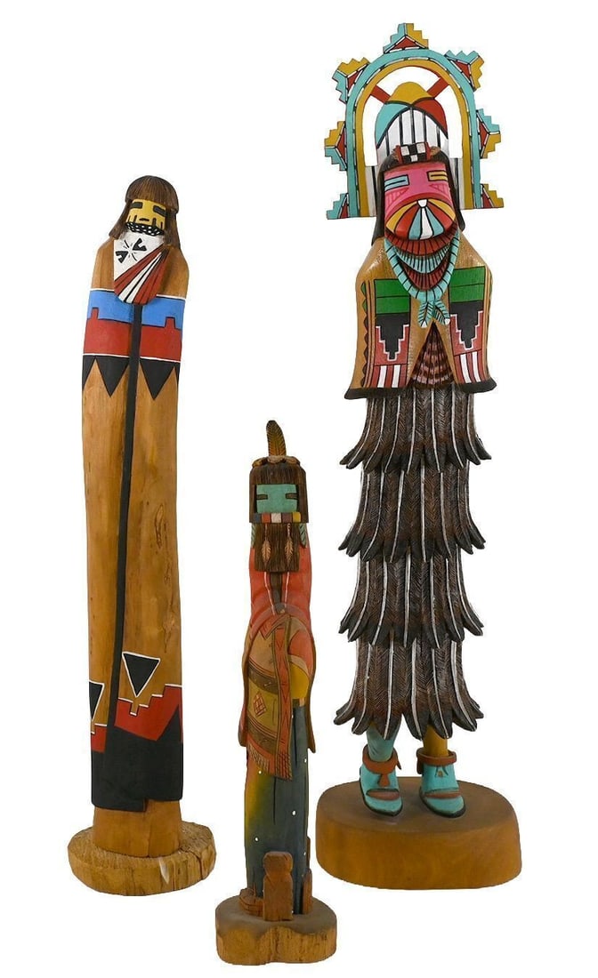 Group of Six Kachina Dolls - 5
