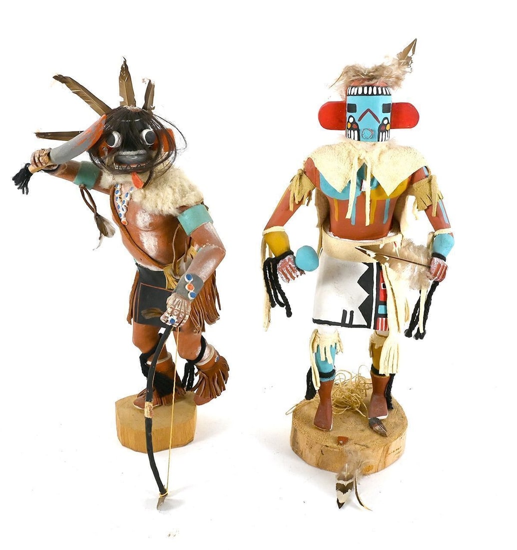 Group of Seven Hopi Kachina Dolls by Various Artists - 4