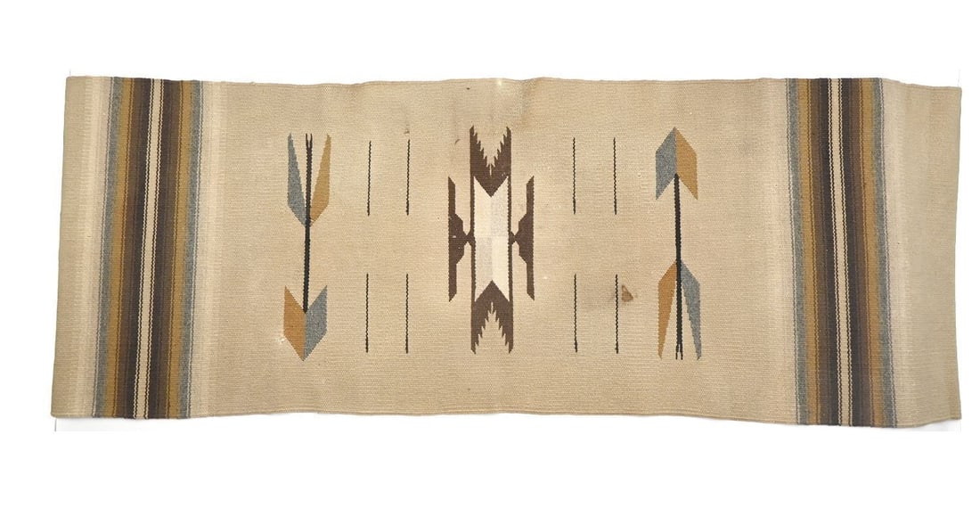 Group of Four Navajo Woven Rugs, Including Karen Bahe and Tom Annie Peshlakai - 6