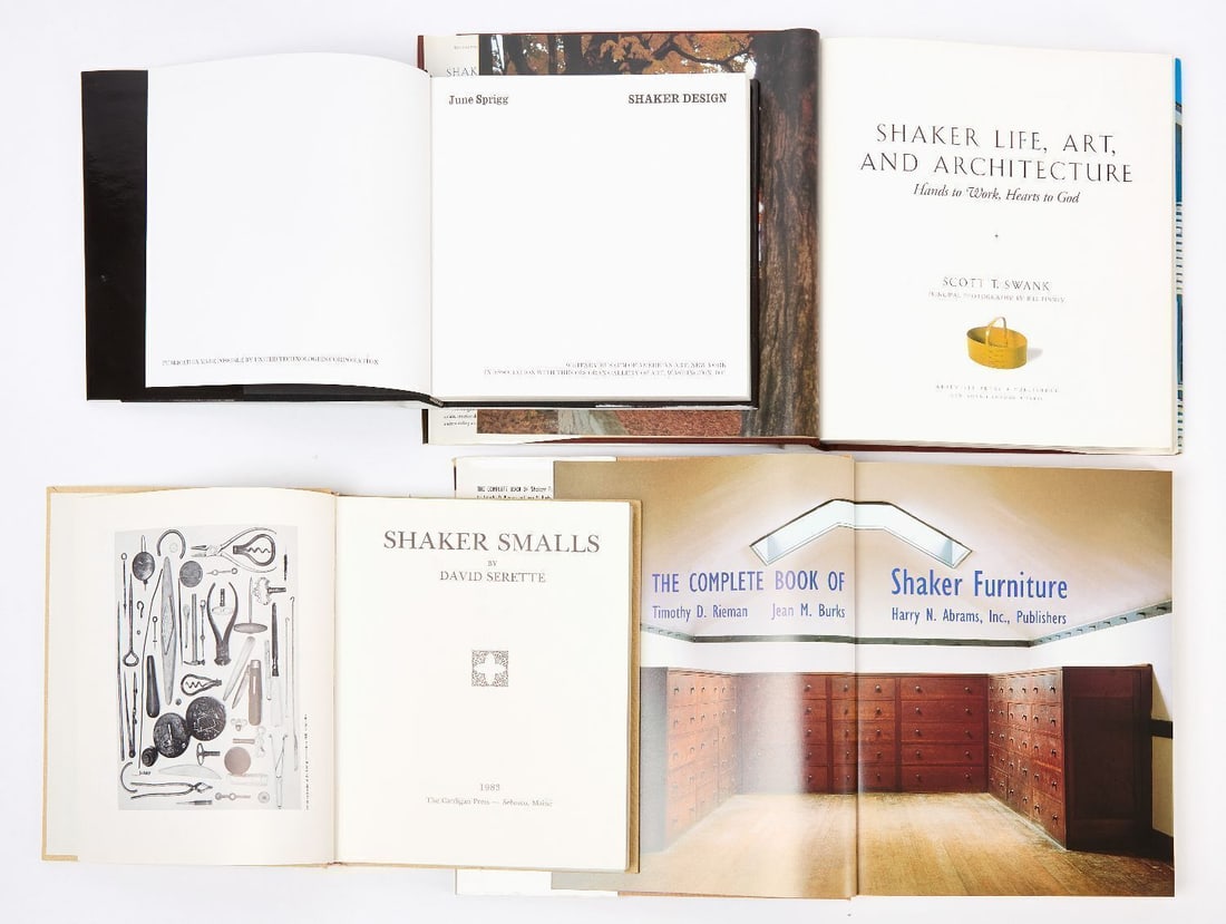 Group of Four Shaker Design Books - 2