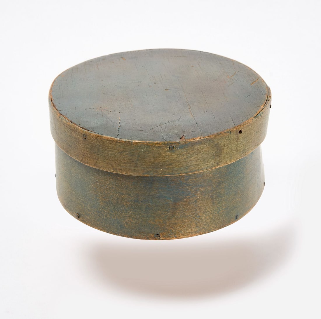 Shaker Box in Blue Paint - 3