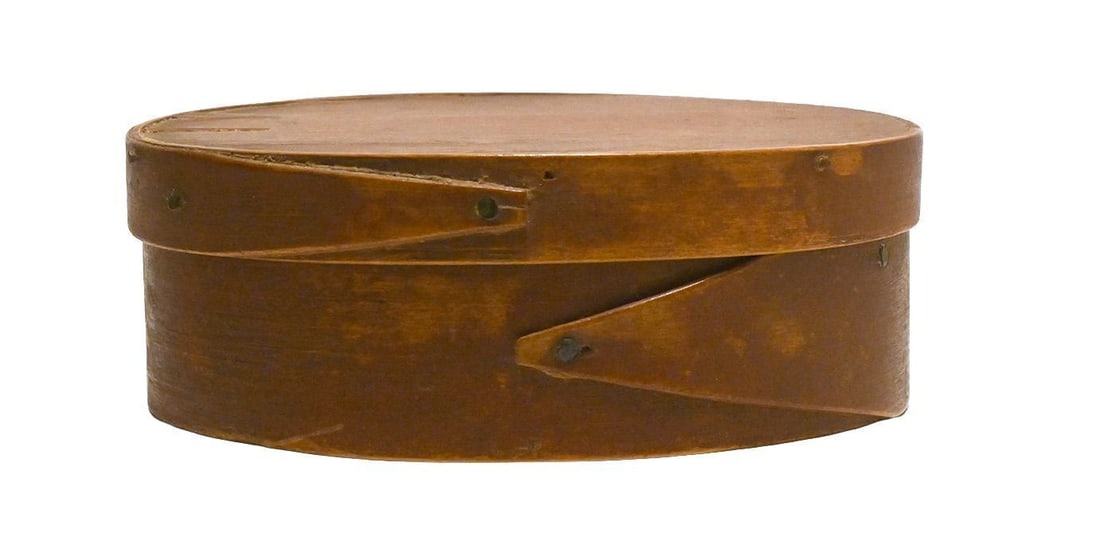 Painted Shaker Box with Opposing Fingers (1 of 5)