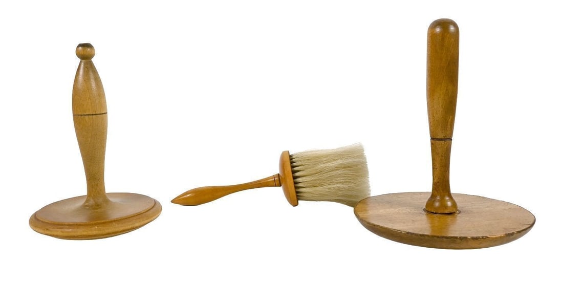 Two Shaker Darning Tools and Shaker Brush (1 of 3)