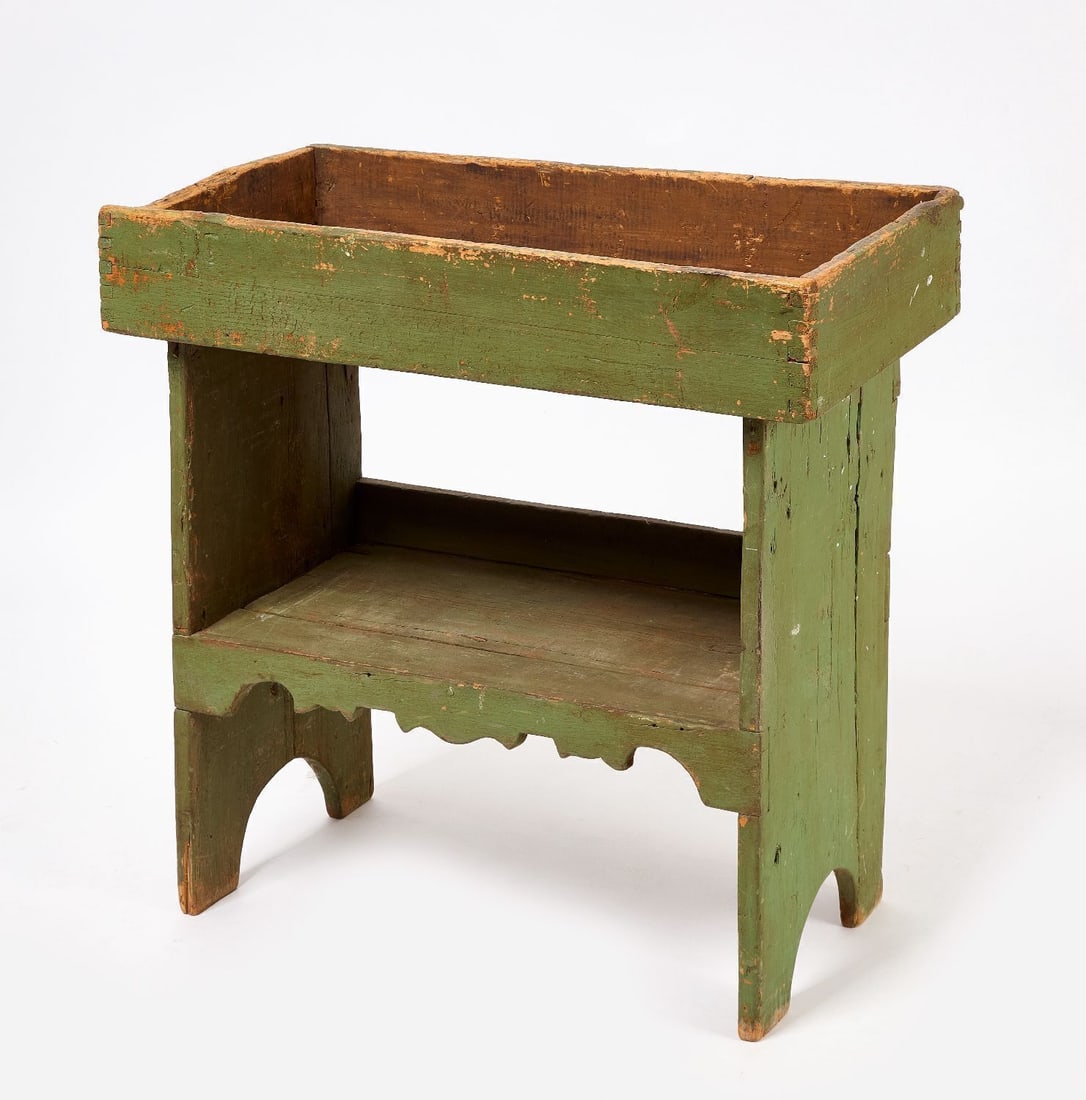 Dry Sink in Green Paint (1 of 3)