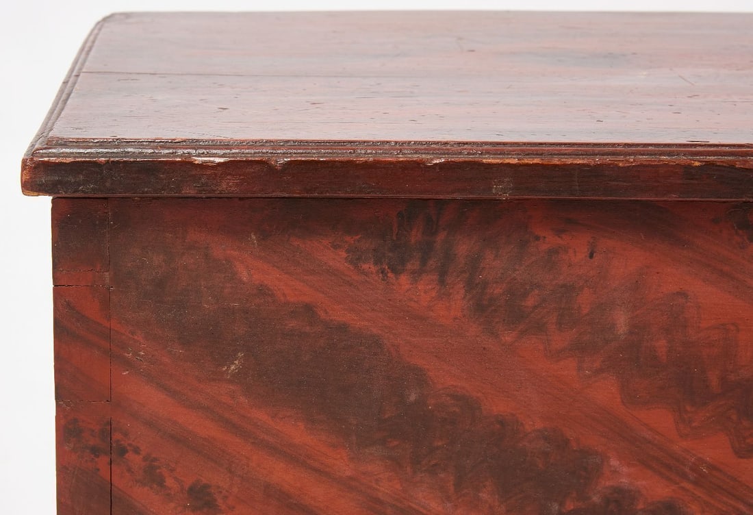 Paint-Decorated Blanket Chest - 4