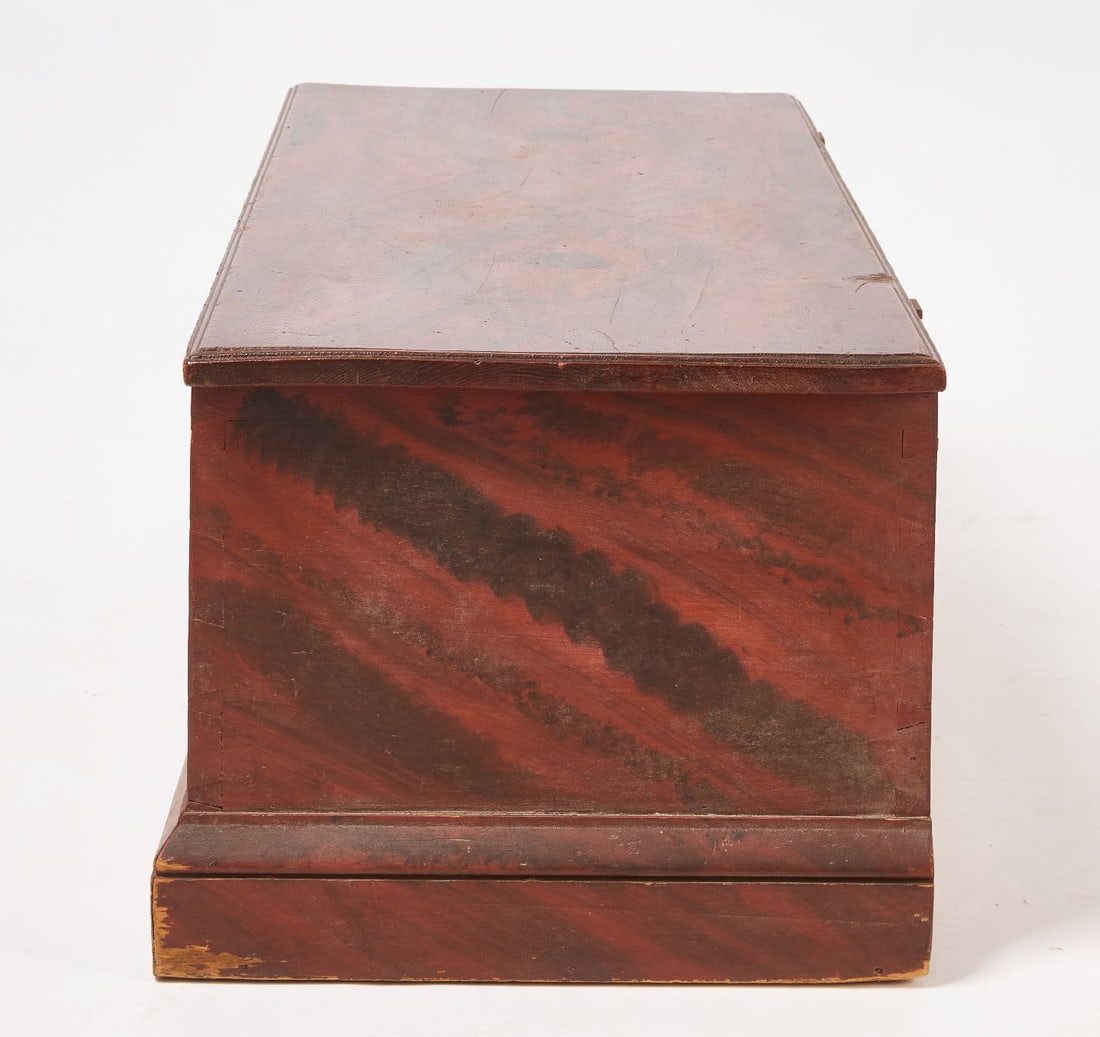 Paint-Decorated Blanket Chest - 5