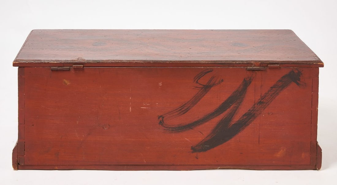 Paint-Decorated Blanket Chest - 6