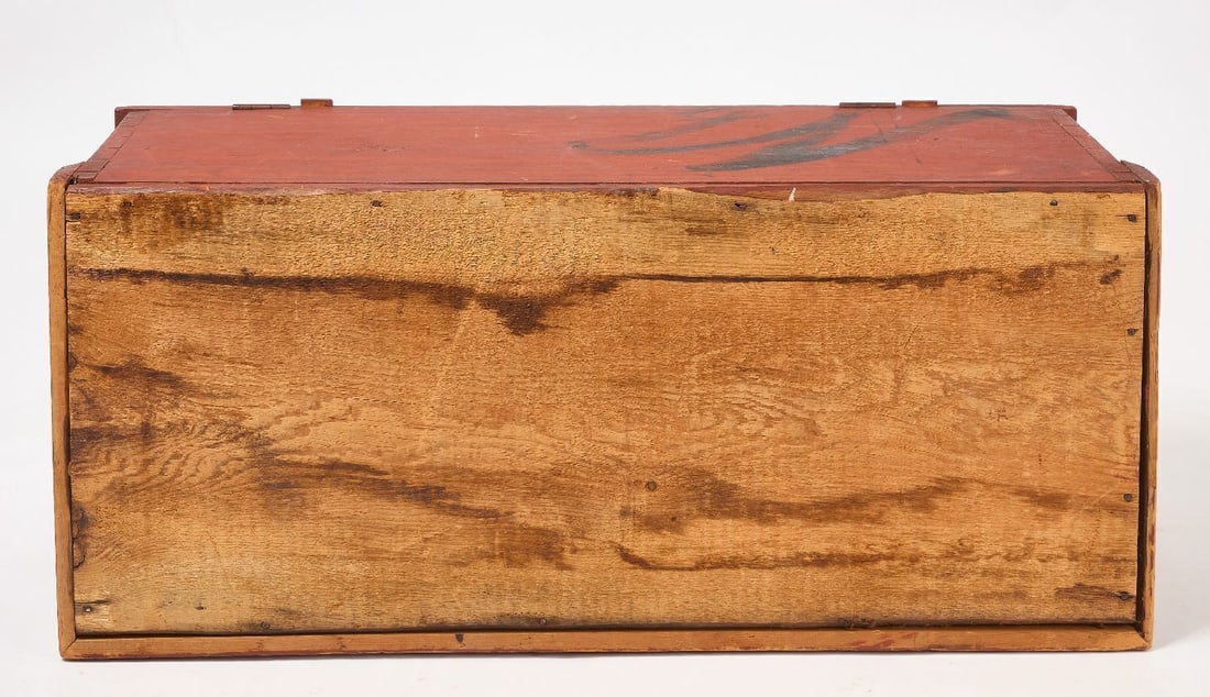 Paint-Decorated Blanket Chest - 8