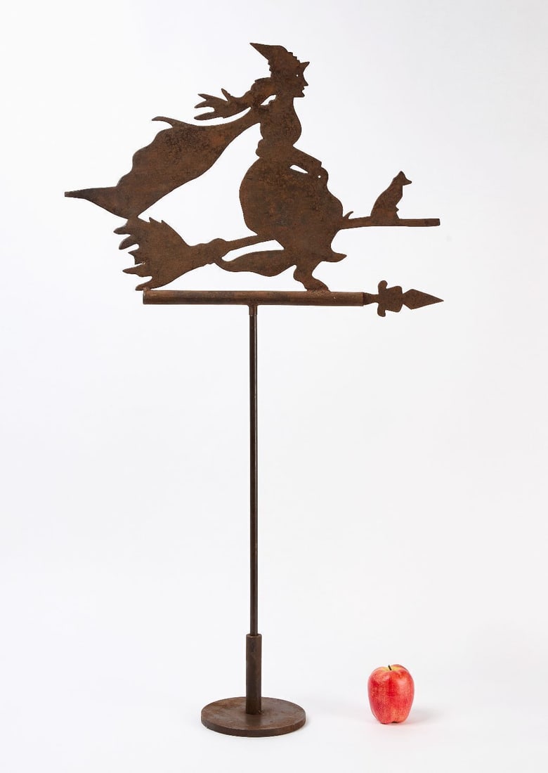 Flying Witch Weathervane - 3