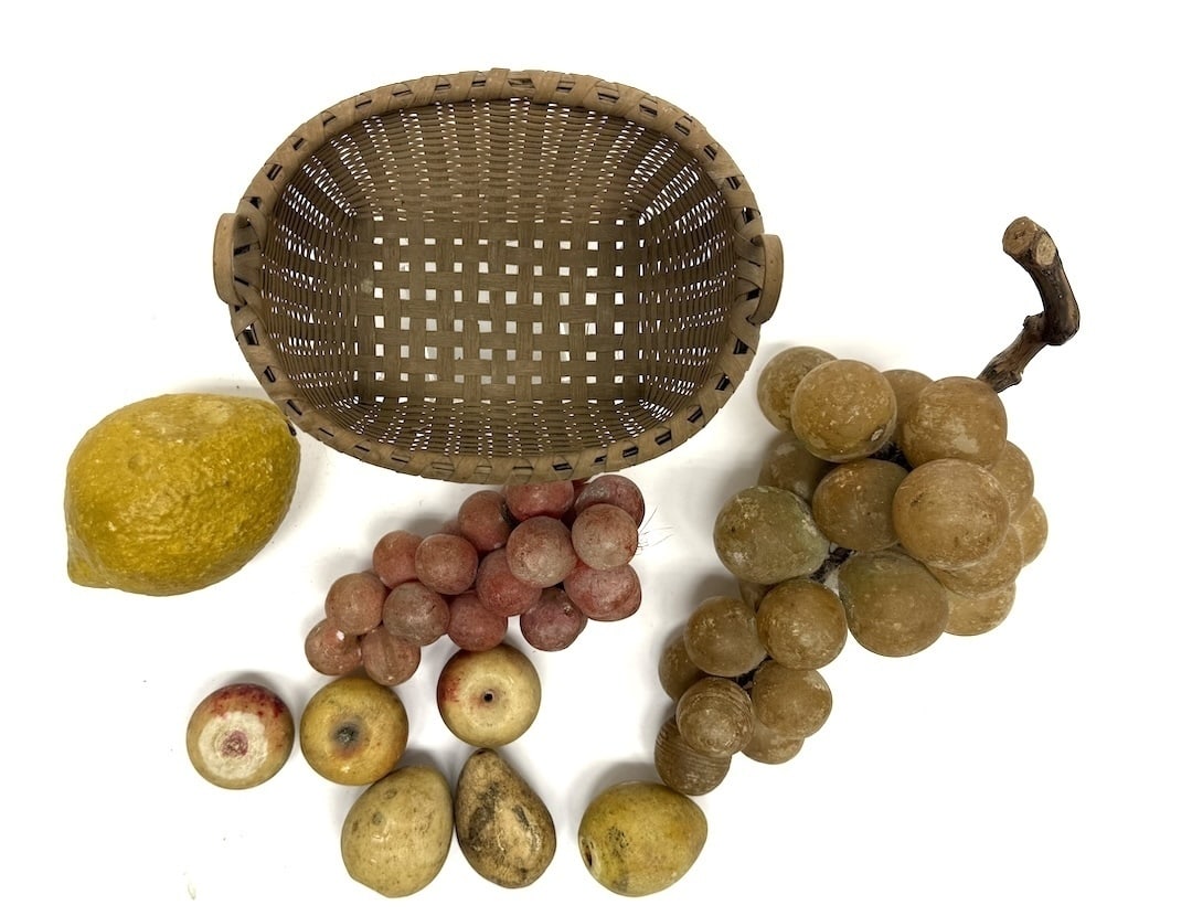Stone Fruit with Splint Basket - 3