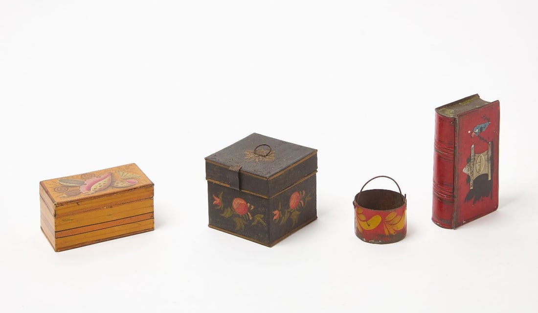 Group of Painted Tole (1 of 3)