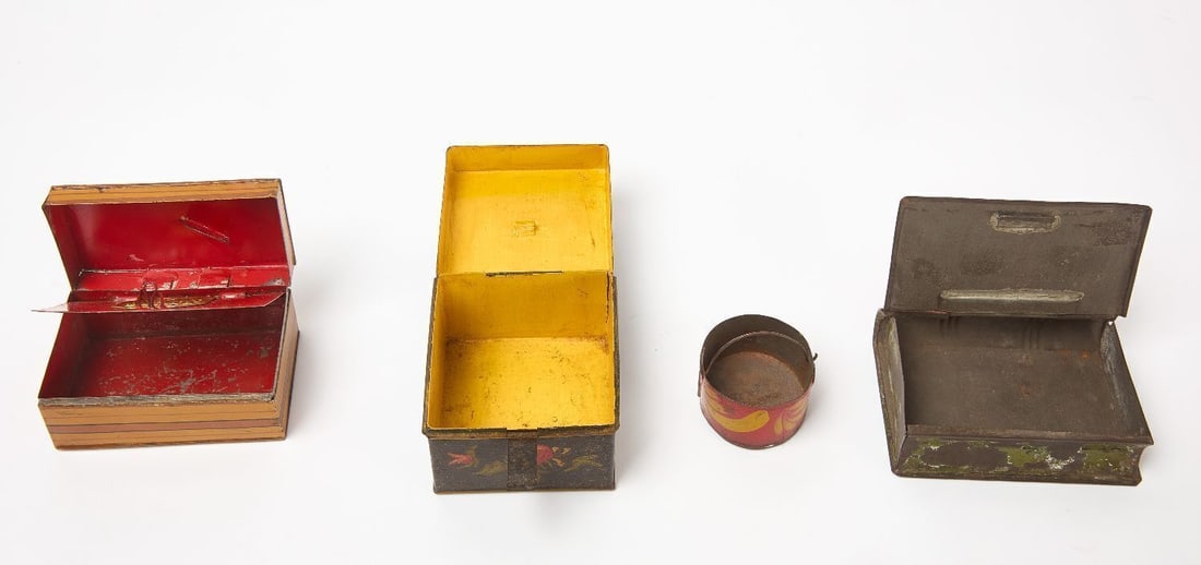 Group of Painted Tole - 2