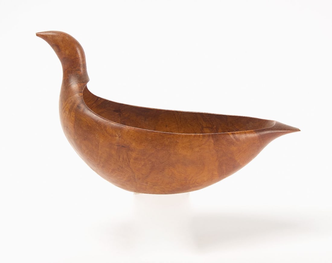 Carved Bird Bowl - 2