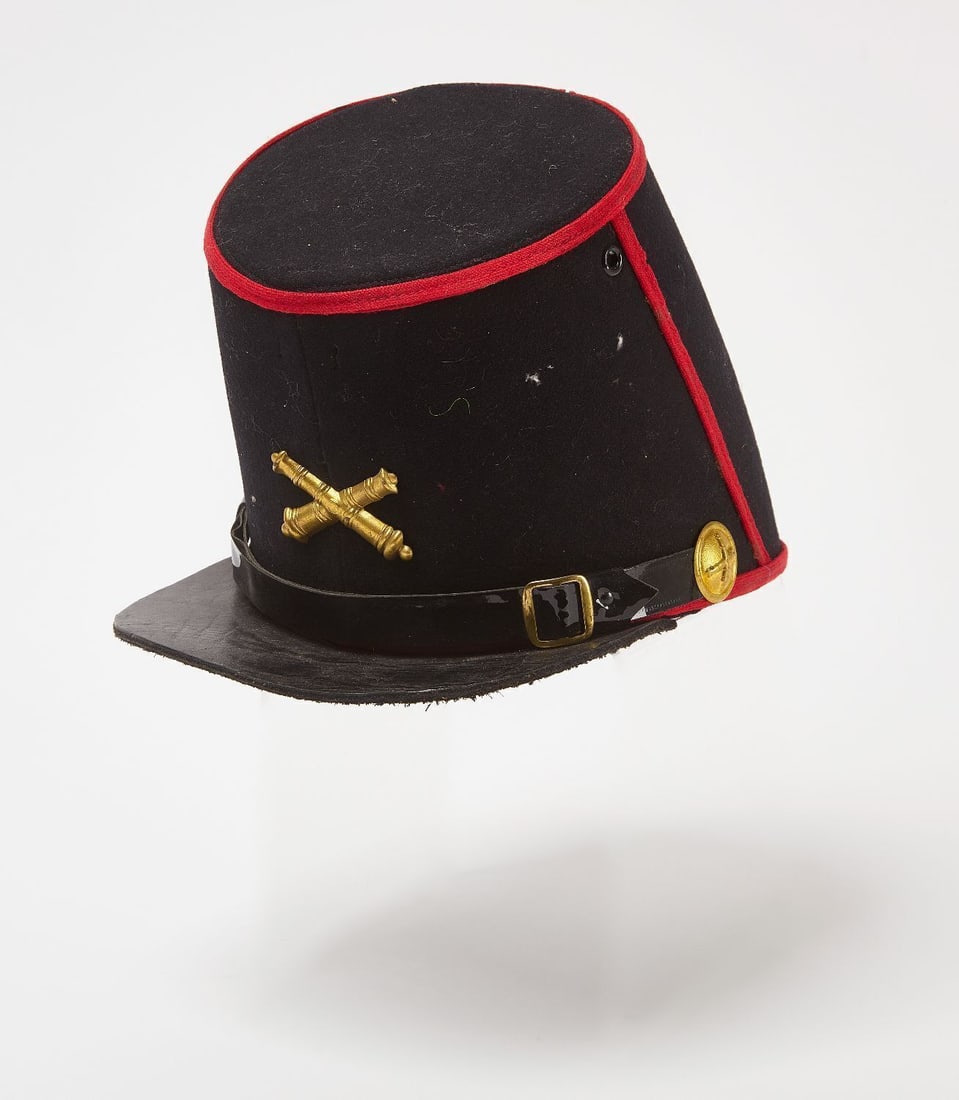 Civil War Reenactment Artillery Officer's Kepi (1 of 2)