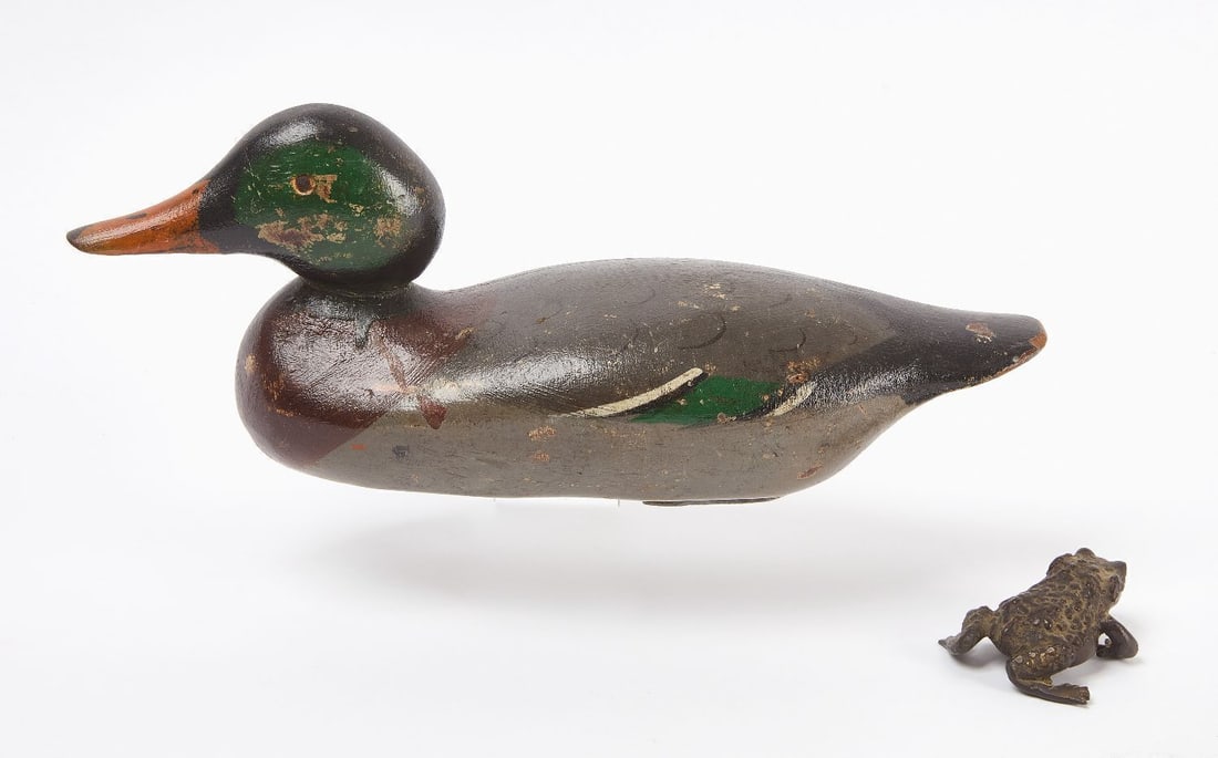 Duck Decoy and Bronze Toad - 2