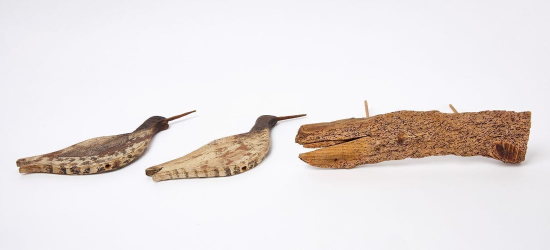 Pair of Flattie Shorebirds - 3
