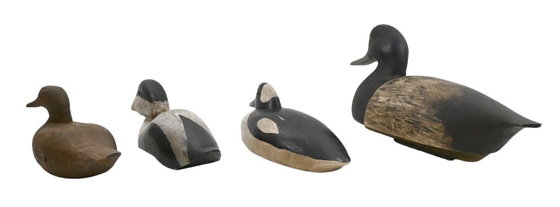 Group of Bird Decoys and Fish Lures - 2