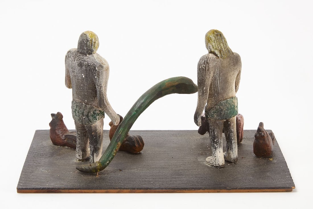 Folk Art Adam and Eve - 2