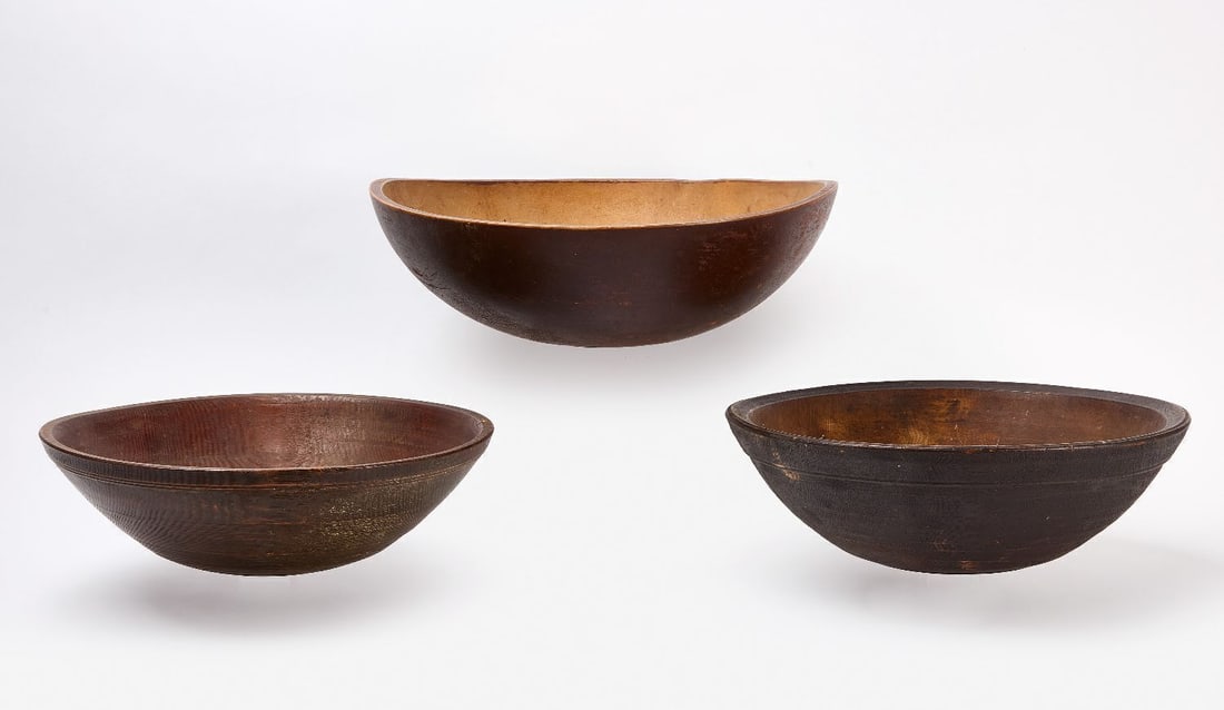 Three Beehive Turned bowls (1 of 3)
