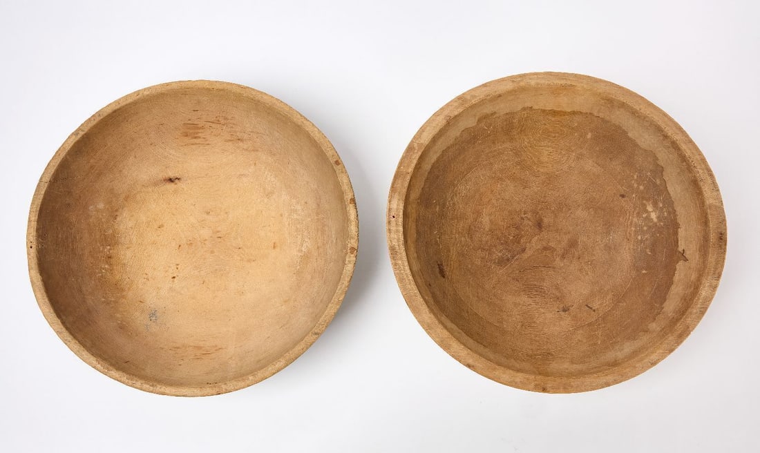 Two Turned and Painted Bowls - 3