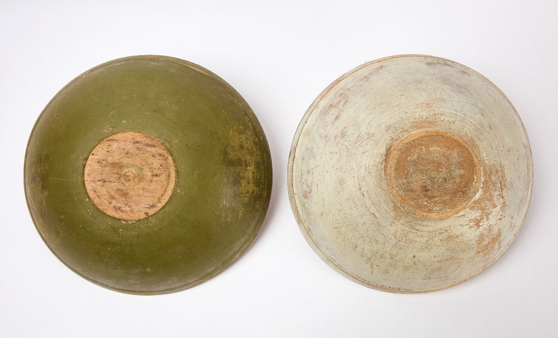 Two Turned and Painted Bowls - 4
