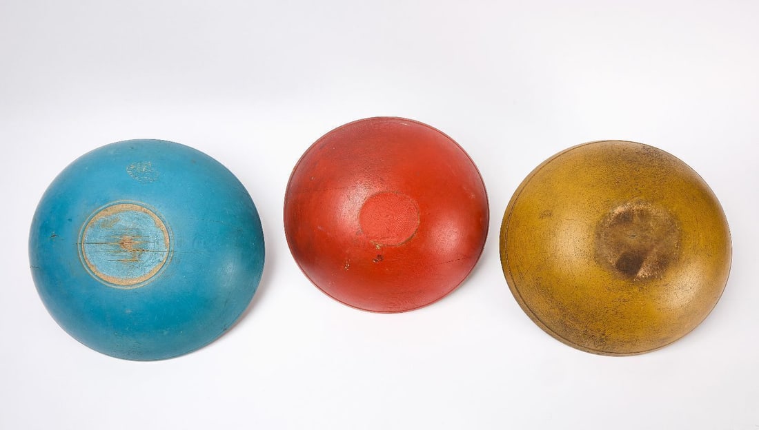 Three Turned and Painted Bowls - 4