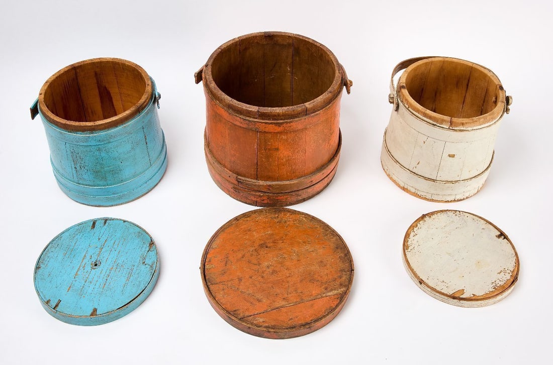 Three Painted Firkins - 3