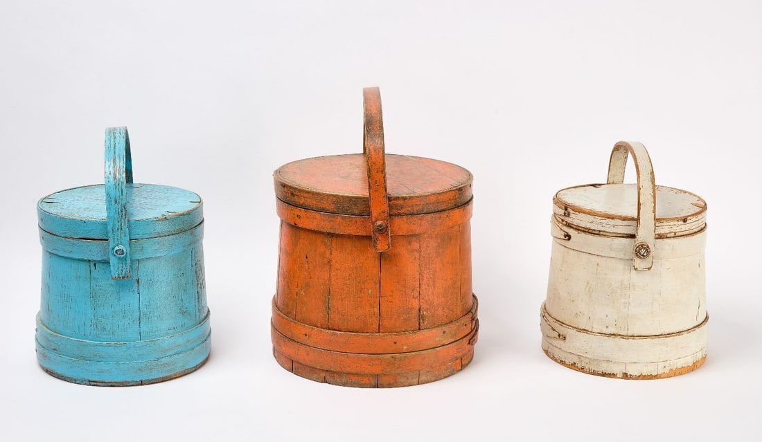 Three Painted Firkins - 4