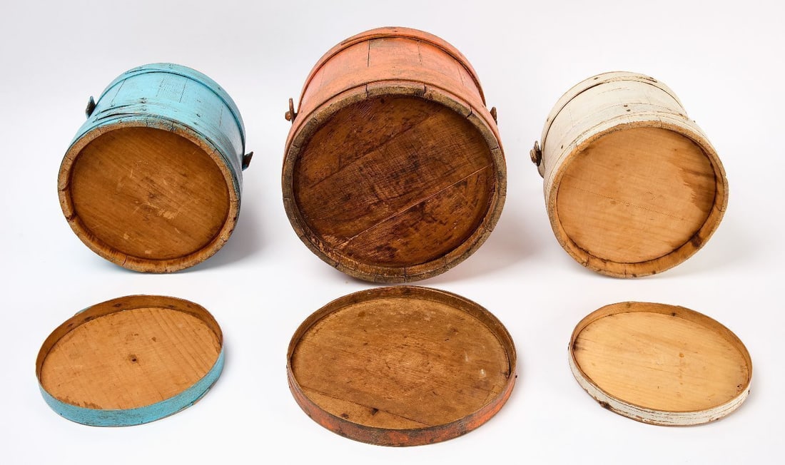 Three Painted Firkins - 5
