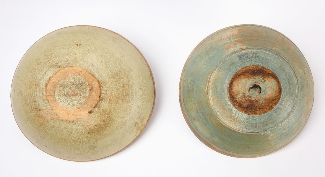 Two Turned and Painted Bowls - 4
