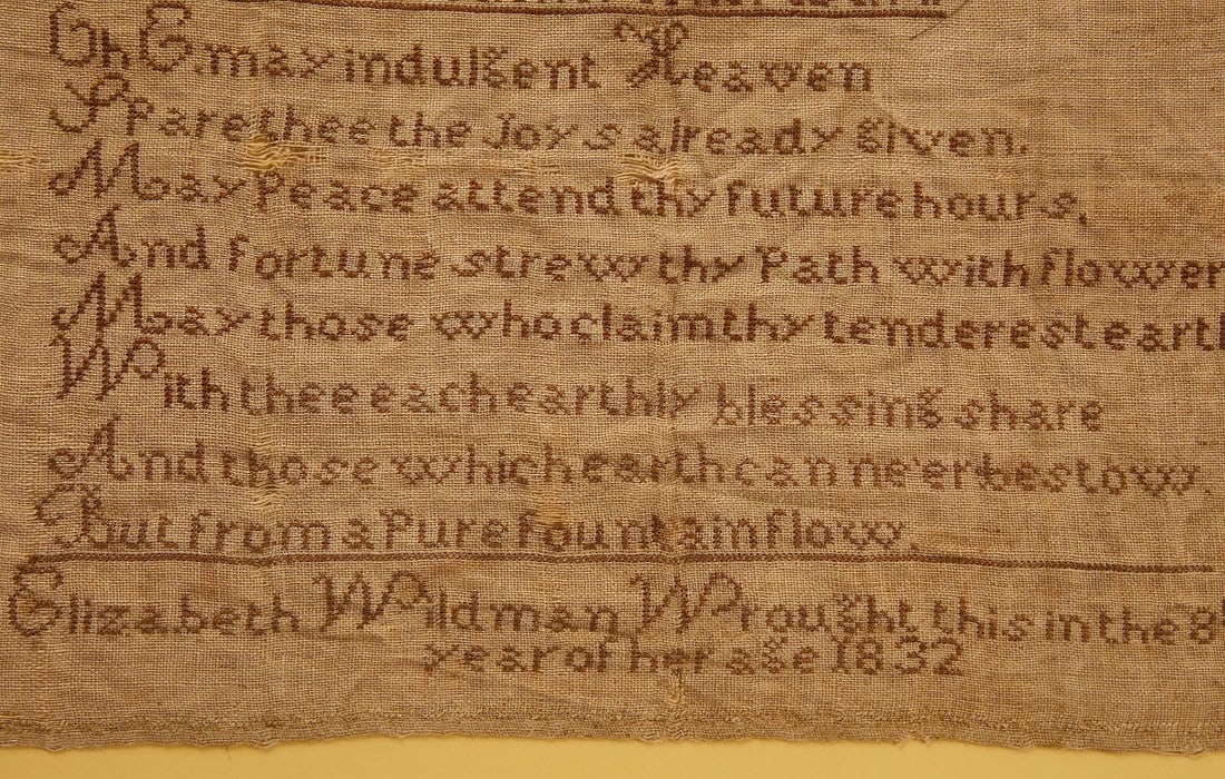 Three Needlework Samplers - 4
