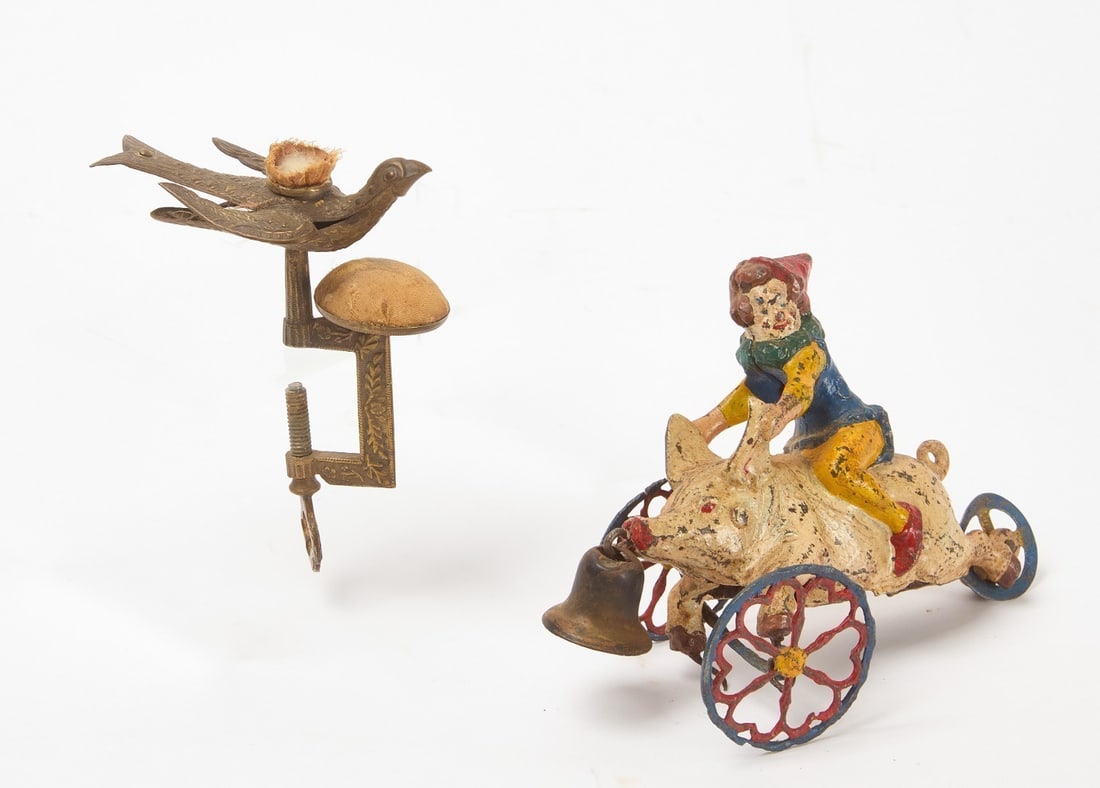 Sewing Clamp and Bell Car Toy (1 of 2)