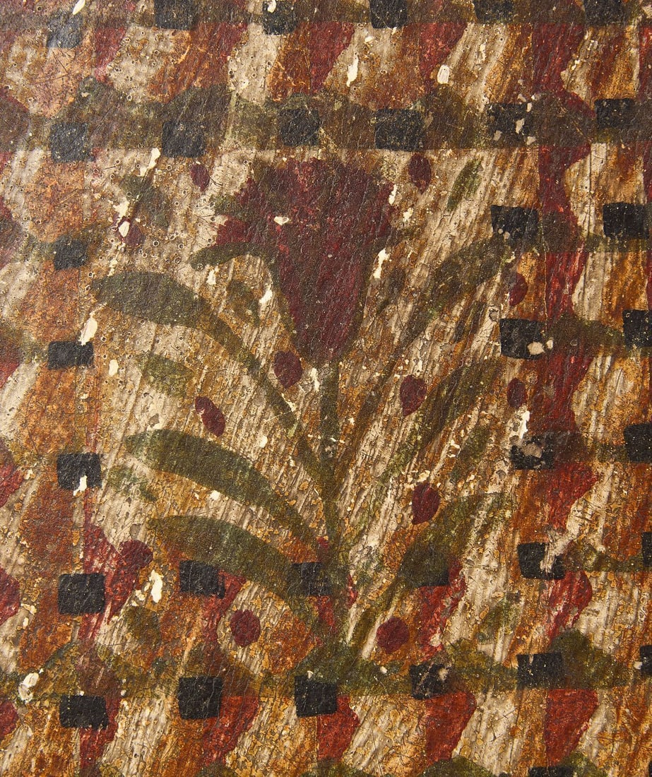 Paint-Decorated Grain Box - 6