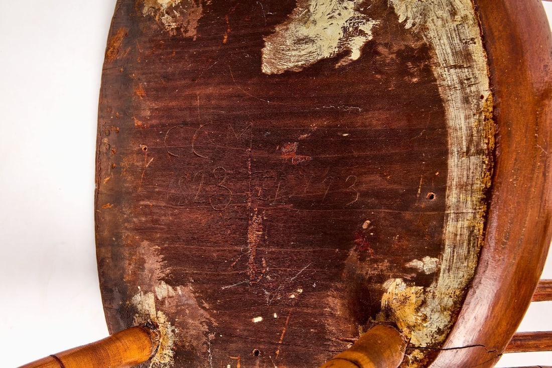 Child's Windsor Chair dated 1823 - 5