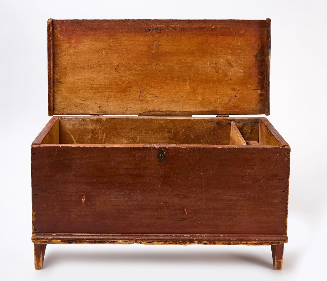 Child's Painted Blanket Chest - 2