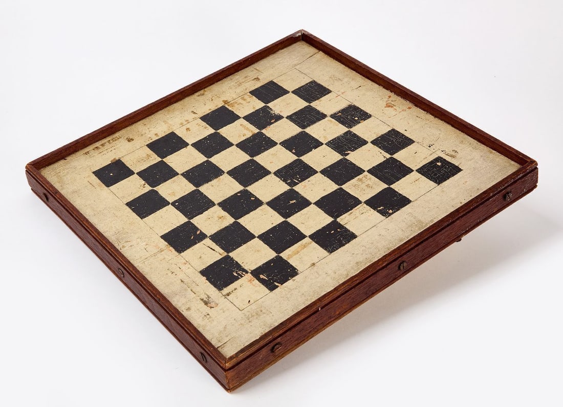Black and White Checker Board - 3