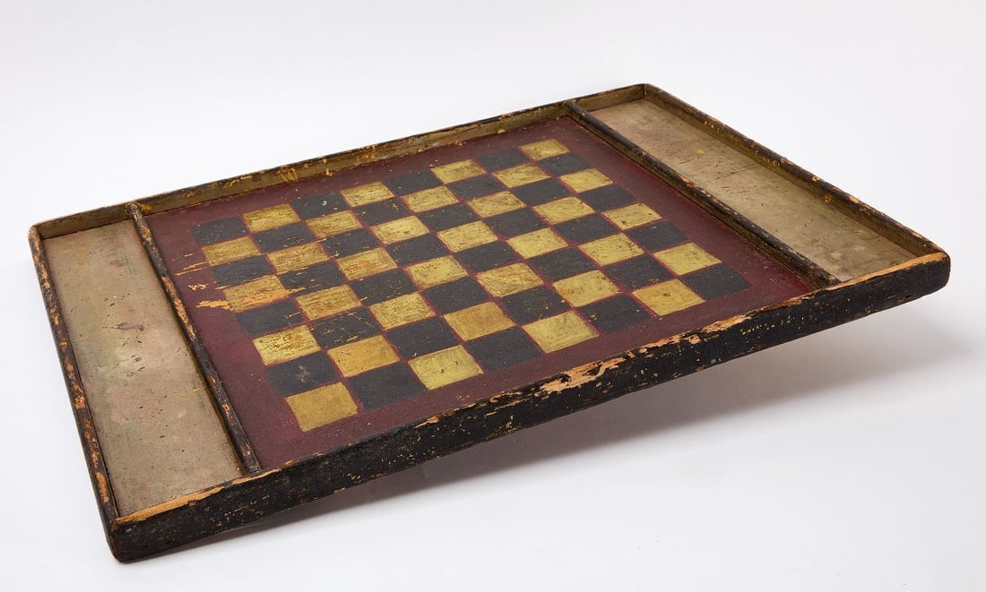 Parcheesi Gameboard with Checkers - 4
