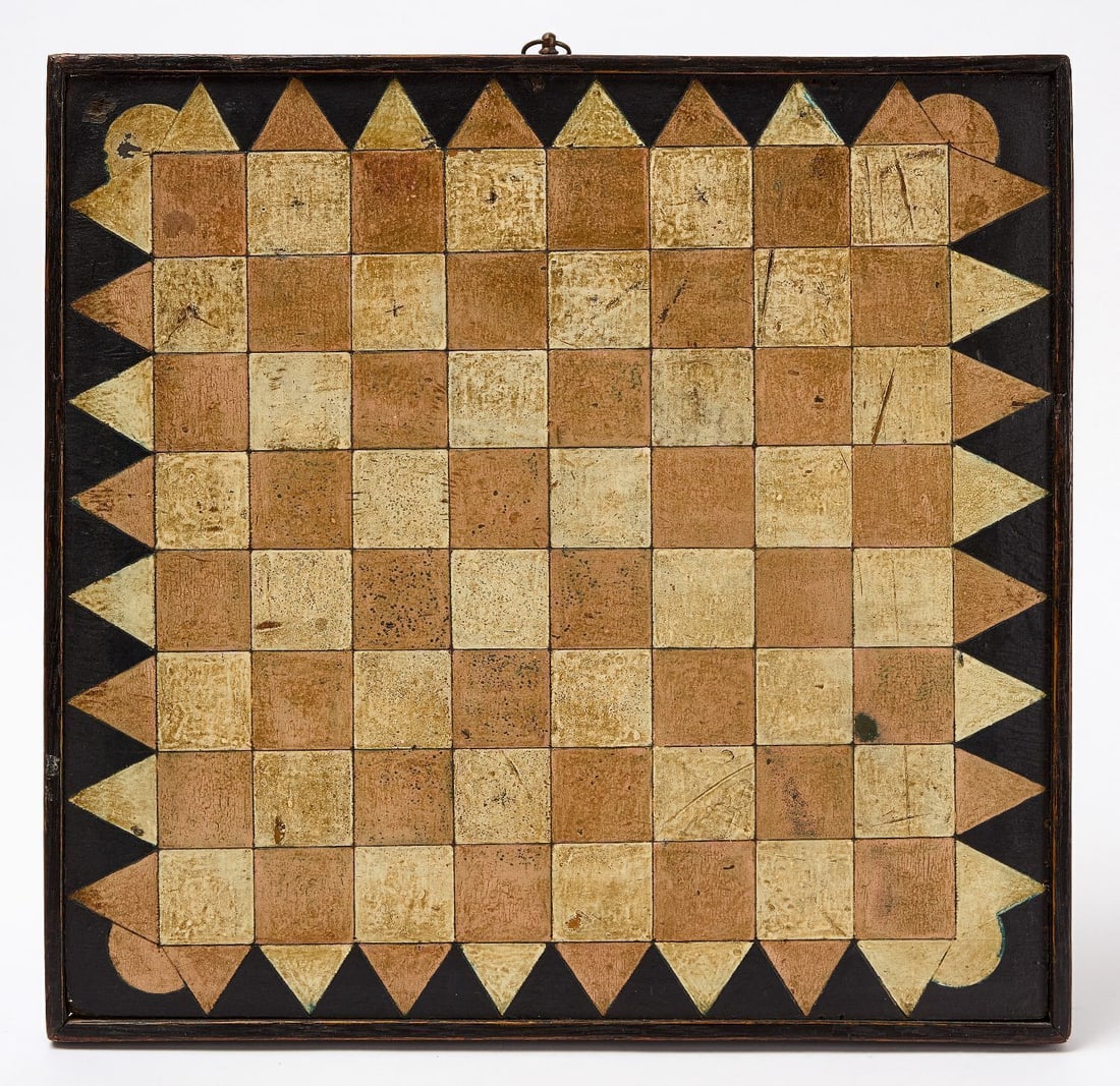 Parcheesi Gameboard with Checkers (1 of 3)