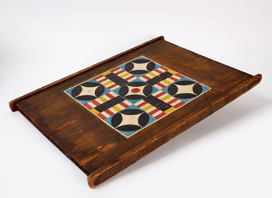 Parcheesi Gameboard with Checkers - 3