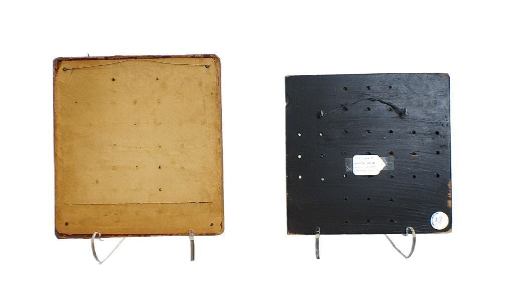 Two Diminutive Fox and Geese Gameboards - 4